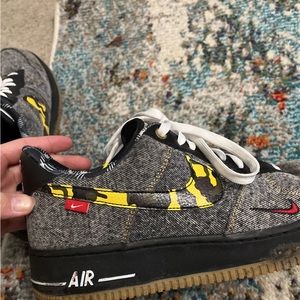 (RARE)Nike Denim Camo AF1